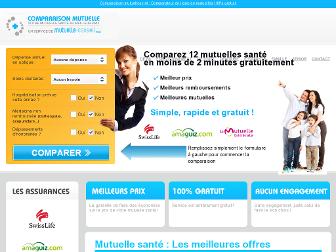 comparaisonmutuelle.net website preview