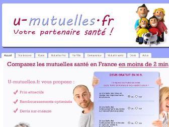 u-mutuelles.fr website preview