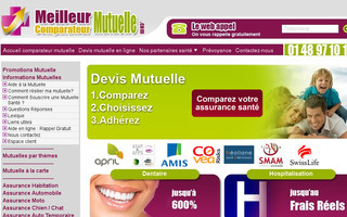 meilleur-comparateur-mutuelle.com website preview