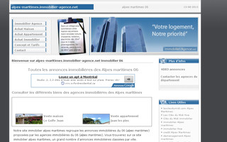 alpes-maritimes.immobilier-agence.net website preview