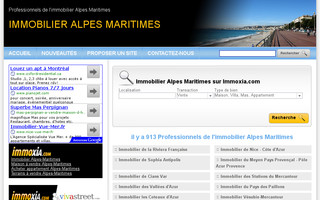 immobilieralpesmaritimes.com website preview