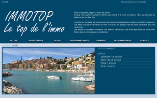 immobiliermenton.fr website preview