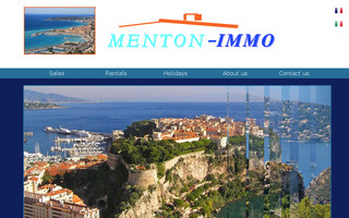 menton-location.fr website preview