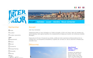 interazur.com website preview