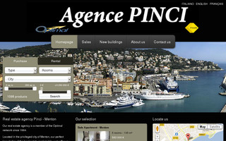 agence-pinci.com website preview