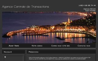 agencecentralementon.com website preview