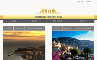 monacoproperties.mc website preview