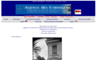 agencedesetrangers.mc website preview