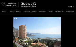 cic.mc website preview