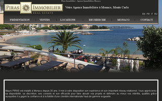 pirasimmobiliermontecarlo.com website preview