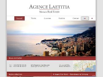 agence-laetitia.com website preview