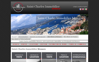 scimonaco.com website preview