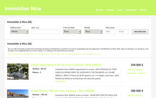 tout-immobilier-nice.com website preview