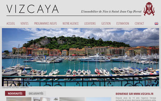 vizcaya.fr website preview