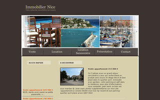 immobilier-nice.biz website preview