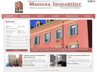 massena-immo.com website preview