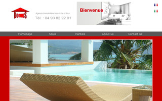 domusimmobilier.com website preview