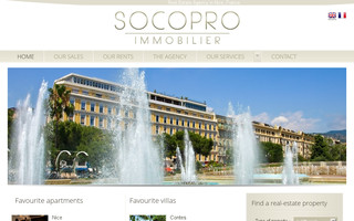 socopro.fr website preview