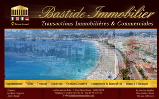 bastideimmobilier.com website preview