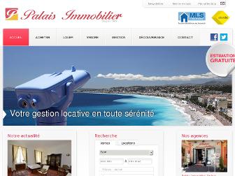 palaisimmobilier.com website preview