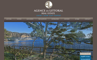agence-littoral.com website preview