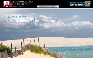 immo-capferret.com website preview