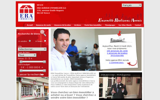 era-immobilier-vence.fr website preview