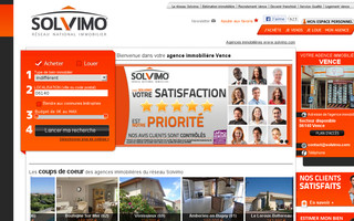immobilier-vence.solvimo.com website preview