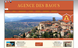 agencedesbaous.com website preview