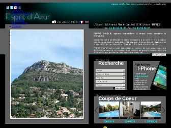 espritdazur.com website preview