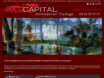 capitalimmobilier.com website preview