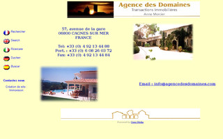 agencedesdomaines.com website preview