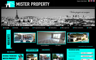 mister-property.fr website preview