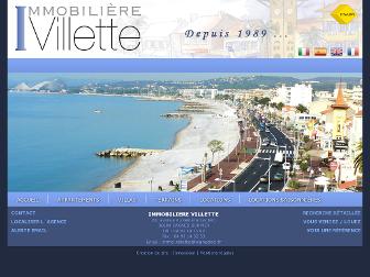 immobilierevillette.com website preview