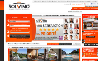 immobilier-antibes-juanlespins.solvimo.com website preview