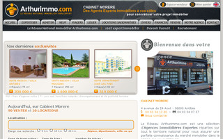 cabinet-morere.com website preview