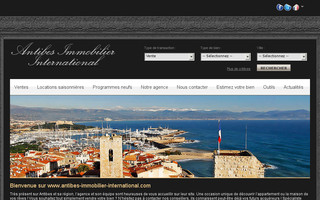 antibes-immobilier-international.com website preview