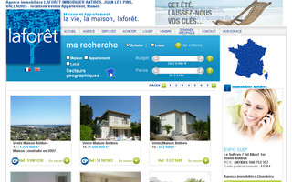laforet-immobilier-antibes.com website preview