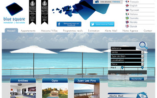blue-square.com website preview