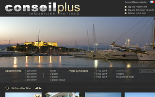 conseilplusimmobilier.com website preview