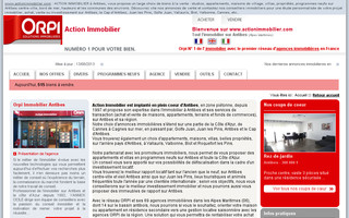 actionimmobilier.com website preview