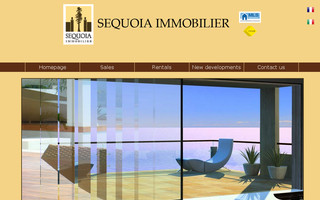 sequoia-immobilier.com website preview