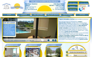 cielazurimmo.com website preview