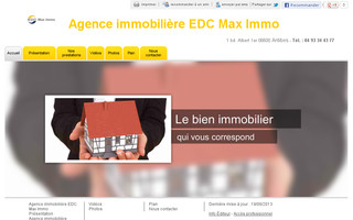maximmo-antibes.fr website preview