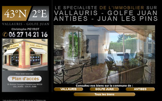 immobilier-vallauris-golfejuan.com website preview