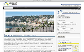 locagestimmobilier.com website preview