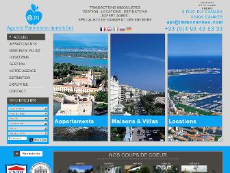 immocannes.com website preview