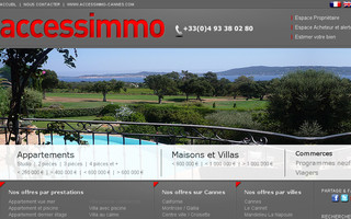accessimmo-cannes.com website preview