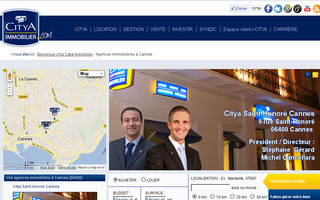 cannes.citya.com website preview