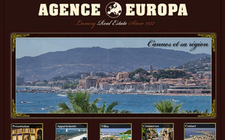 agence-europa.fr website preview